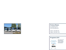Tablet Screenshot of fortuna-reisen.com